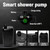 Portable Shower with Heater, Pop Up Camping Shower Privacy Tent Kit with LED Lights, 6000mAh Rechargeable Shower Pump, 6.6 Gal Foldable Bucket, Outdoor Camp Shower Kit for Travel, Pet Bath, Car Wash