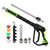GFGD Swivel Pressure Washer Gun with Extension Wand 3/8” Quick Connect M22 Fittings, 5000PSI