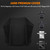 Heavy Duty Grill 600D Cover Fit for Napoleon 425 Series 61527 Grill and 525 Series 61427 Rogue Grill, All Weather Protection Waterproof Cover Black
