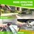 M MINGLE Pressure Washer Hose and Gun Kit, 25FT Power Wash Hose with 5 Tips