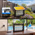 Jinyeda Solar Bug Zapper, 4500V Electric Grid Mosquito Killer for Patio