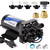 TDR Venus 110V AC Water Pressure Booster Pump, 5.5 GPM 75 PSI Diaphragm Transfer Pump with Automatic Pressure Switch, Quiet Self-Priming Pump for RV, Home, Garden Hose & Irrigation