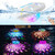 BOXPSII Floating Pool Lights 4 Pack, for Inground Pool, Above Ground Pools