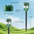 Solar Powered Ultrasonic Animal Repeller with Motion & LED Strobe Lights, Cat Deterrent Outdoor for Squirrels, Deer, Rabbits, Skunks & Dogs, Protects Garden, Yard, Lawn, Farm & Crops - 2Pack