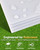 Mulctun 24"x36" 5mm Blank Yard Signs with Stakes,4Pcs Corrugated Plastic Board Yard Signs,Waterproof Corrugated Plastic Sheets for Lawn Signs,Garage Sale,Open House and Real Estate Indoor Outdoor Use（White）