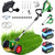 20000RPM Cordless Weed Wacker Battery Powered, Electric Weed Eater String Trimmer with LED Display & Wheels, 4-in-1 Lightweight Lawn Edger, 21V Brush Cutter, 6000mAh Total Batteries for 120 Mins