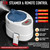 ISIDO Infrared Steam Sauna with 660nm 470nm 850nm Red & Blue Light Therapy