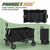 Wagons Carts Foldable,Collapsible Wagon with Wheels,450LBS Heavy Duty Beach Wagon Cart,Lightweight Portable Folding Utility Wagon Cart with Cup Holders for Camping, Garden, Sports, Grocery pcs