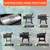 Barbqtime Flame Broiler Kit for Pit Boss PB820 PB850 Series Pellet Grills