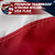 Premium American Flag for Outside 3x5 Made in USA | Outdoor Nylon Flag with Embroidered Stars & Hand-Stitched Stripes | US Sourced Materials | Built & Finished in Wisconsin