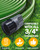 75FT Three-Tube Flat Sprinkler Hose with Holes with U-Shaped Stakes