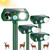 Sonic Fortress Pro Deer Repellent Devices,Solar Ultrasonic Animal Repellent