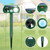 Sonic Fortress Pro Deer Repellent Devices,Solar Ultrasonic Animal Repellent