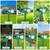 2026 Ultrasonic Solar Animal Repellent Outdoor, Deer Repellent Devices Cat Squirrel Rabbit Dog Raccoon Deterrent with Motion Sensor Flash Light for Yard Garden Lawn 2 Pack(Green)