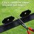 Garden Edging, 110FT x 2" Flexible Plastic Landscape Border with 106 Stakes