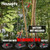 8-Inch Cordless Pole Saw Compatible with Milwaukee M18 18V Battery