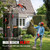 8-Inch Cordless Pole Saw Compatible with Milwaukee M18 18V Battery