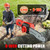 8-Inch Cordless Pole Saw Compatible with Milwaukee M18 18V Battery