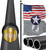 IIOPE 20FT Heavy Duty Tapered Flag Pole Kit, 100MPH Tested Outside House
