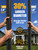 IIOPE 20FT Heavy Duty Tapered Flag Pole Kit, 100MPH Tested Outside House