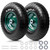 Storystore 2-Pack 4.00-6 Flat Free Tire and Wheel - 13" Wheelbarrow Tires with 5/8" or 3/4" Bearings, 1.75" Centered Hub Heavy Duty Solid Tire for Wheelbarrows, Dolly, Hand Trucks, Wagon and Trailer