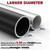 IIOPE 25FT Heavy Duty Flag Pole for Outside House, Real 10 Gauge Aluminum