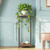 VonDream 2-Tier Tall Plant Stand Indoor, Small Square Side Table for Home