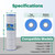 PA106 Pool Filter Replace Hayward CX880XRE, Ultral-A1, Unicel C-7488, 4Pack