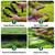 Landscape Edging Border, 2 in x 100 ft No Dig Garden Border, 150 Spikes