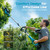 SEESII 2-in-1 Pole & Hedge Trimmer Cordless,20" Electric Bush Trimmer 8.5ft