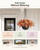 Artificial Mum Hanging Basket for Outdoor,2 Sets Realistic Fall Colors