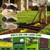 WAIWL Lawn Leveling Rake,30x10-Inch Leveling Rake for Soil,74-in Handle