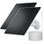 Solar Panel Charger for Arlo Essential 2K Outdoor(2nd Gen)/Essential XL Camera(2nd Gen)/Essential Spotlight Camera, USB C and Micro USB Plug, 9.8ft Cable, Weatherproof (2Pack)