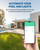 DEWENWILS Outdoor Pool Pump Timer, Heavy Duty WiFi Timer Box, 40A 240V 3HP