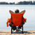 Unisakey Oversize Foldable Rocking Camping Chair300lbs Capacity,Orange
