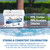 8Lbs 1inch Chlorine Tablets for Swimming Pools & Spas Slow Dissolving