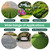 EasyGrowth 4x100FT Weed Barrier Fabric 3.2oz Garden Cloth w/ 30 Staples