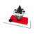 LAMBIS Lawn Mower Blade Balancer,Blade Balancer for Many Types of Mower Blade，Magnetic Wall Mount, 42-047, Red