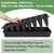RooTrimmer 10 Pack 1020 Trays No Holes and 10 Pack 4.3" Deep 32 Cell Seed Starter Trays, 20" x 10" - Heavy Duty Plastic Nursery Flats for Seed Germination & Plant Propagation (10 Sets)