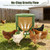 20 Lbs Metal Chicken Feeder, 12 Port No Waste Automatic Poultry Feeder