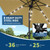VORTEXTOVE 10FT Solar LED Patio Umbrella with Tilt & Crank