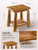 Tinamo 2-Tier Teak Storage Adirondack Side Table, 330LBS (Patent Pending)