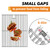 Wanchao 17 Inch Stainless Steel Cooking Grates for Home Depot Nexgrill 720-0830H 720-0830D 720-0783E 720-0783C Gas Grill Replacement Parts Uniflame Gas Grills Cooking Grids 2 Pack
