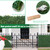 Artificial Boxwood Roll, 48x120 in(40 sqft) UV-Anti Faux Ivy Hedge Grass Wall Panels for Patio and Balcony Privacy, Fake Greenery Backdrop Decor for Fence, Garden, Backyard
