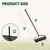 Manual Roller Lawn Aerator with Pre-Attached Spikes, Easy-to-Assemble