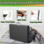 AOKEMAi Grill Table for Outside, Blackstone Griddle Stand with Trash Holder