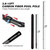 Carbon Fiber Pool Pole - Professional 15FT Telescopic Pool Cleaning Pole