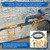 5249 Natural Gas Conversion Kit for Blackstone Grill 28" 36" Griddle, Propane to Natural Gas Conversion Kit w/10ft Natural Gas Hose, Silicone Grill Tool Mat, Grease Cup Liners, 3/8" Quick Connect Etc.