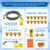 5249 Natural Gas Conversion Kit for Blackstone Grill 28" 36" Griddle, Propane to Natural Gas Conversion Kit w/10ft Natural Gas Hose, Silicone Grill Tool Mat, Grease Cup Liners, 3/8" Quick Connect Etc.