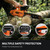 WORKIT 25.4CC Gas Powered Chainsaw, 12-Inch Top Handle Gas Chainsaw Easy Start, 2-Cycle Xtreme Engine, Commercial Grade Petrol Small Chain Saw with Auto Oiler, Wood Cutting and Tree Pruning